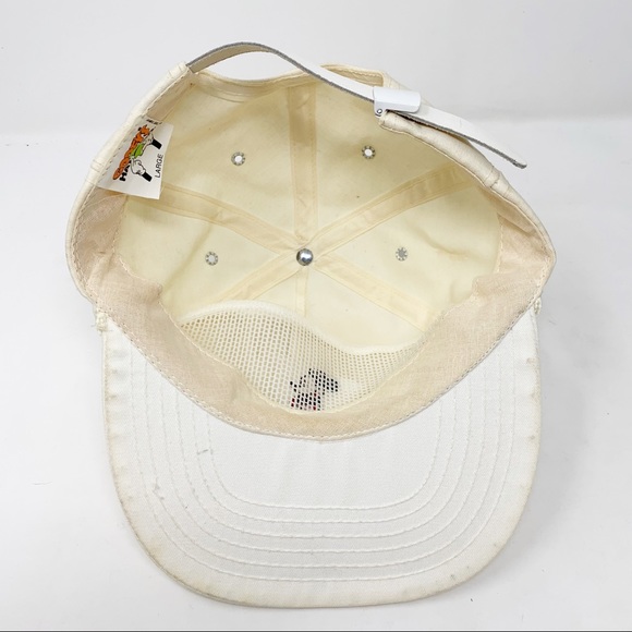 VINTAGE White Mickey Mouse Hat - Picture 6 of 10